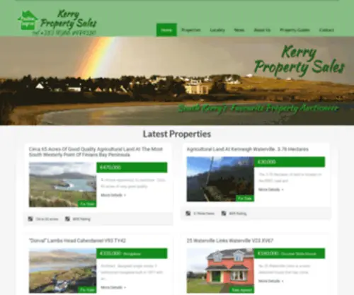 Kerrypropertysales.com(Kerry Property Sales) Screenshot