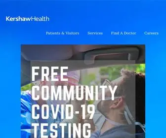 Kershawhealth.org(Kershaw Health) Screenshot