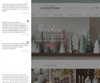 Kerstartikelen.nl(Het grootste online aanbod kerstversiering) Screenshot
