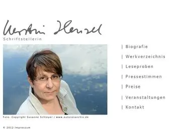 Kerstin-Hensel.de(Kerstin Hensel) Screenshot