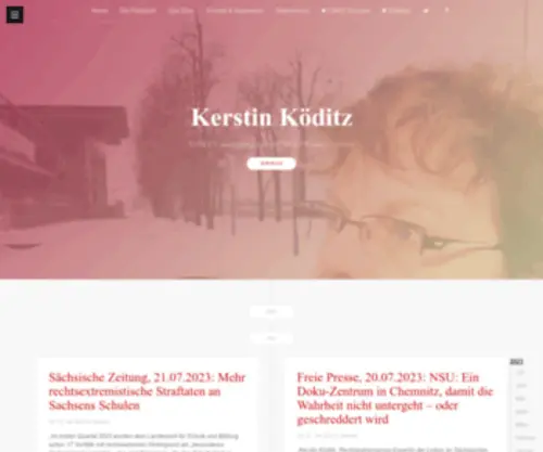 Kerstin-Koeditz.de(Kerstin Köditz) Screenshot