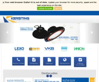 Kersting.cl(Portada) Screenshot