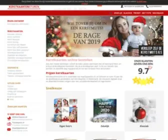 Kerstkaartensturen.nl(Kerstkaarten en Nieuwjaarskaarten online sturen) Screenshot