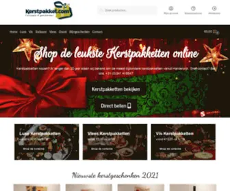 Kerstpakketten.com(Bestel de leukste kerstpakketten online) Screenshot