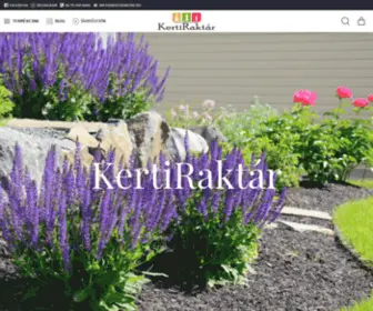 Kertiraktar.hu(Kertiraktar Webshop) Screenshot