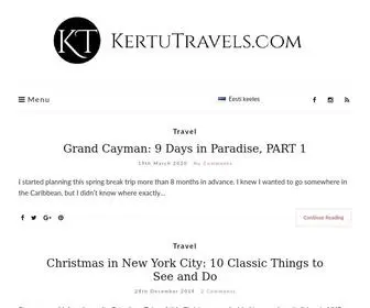 Kertutravels.com(kertutravels) Screenshot