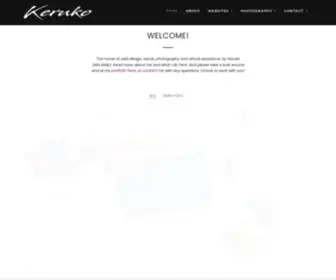 Keruko.com(Web Design & Development) Screenshot