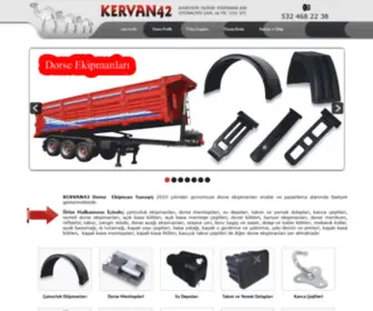 Kervan42Dorseekipmanlari.com(KERVAN42;karoser dorse malzemeleri) Screenshot