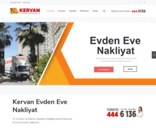 Kervannakliyat.com.tr(Kervan Nakliyat) Screenshot