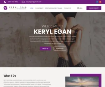 Kerylegan.com.au(Keryl Egan) Screenshot