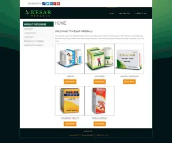 Kesarherbals.in(Kesarherbals) Screenshot