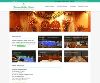 Kesarval.com(Kesarval Garden Retreat) Screenshot