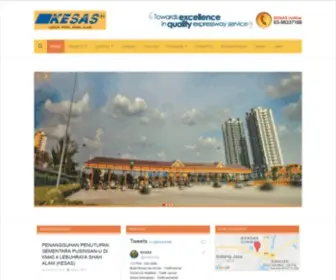 Kesas.com.my(Kesas) Screenshot