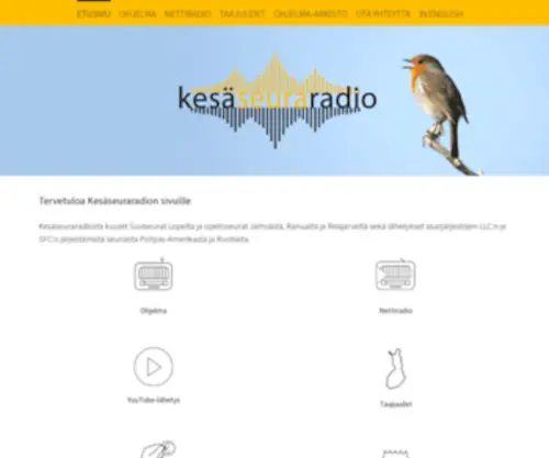 Kesaseuraradio.fi(Kesäseuraradio) Screenshot