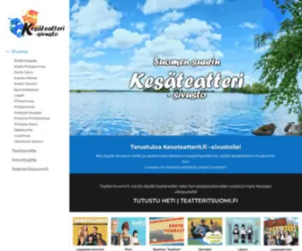 Kesateatterit.fi(Suomen Suurin Kesäteatteri) Screenshot