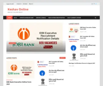 Keshavonline.co.in(Keshav Online) Screenshot