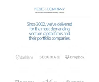 Kesic.net(Kesic & Company) Screenshot