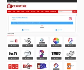 Kesintisiztv.com(TV izle) Screenshot