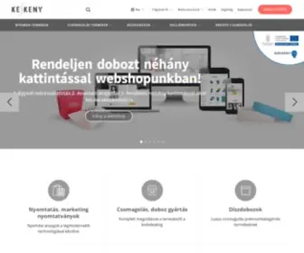 Keskenynyomda.hu(Nyomtatás) Screenshot