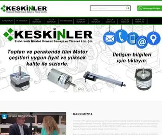 Keskinlerelektronik.com(Keskinler Elektronik) Screenshot