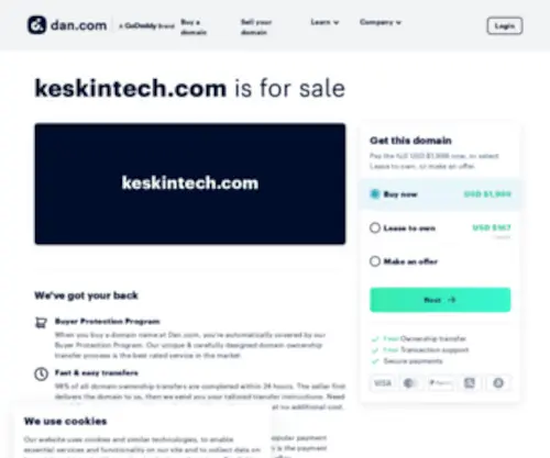 Keskintech.com(Keskin Tech) Screenshot