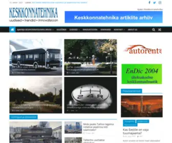 Keskkonnatehnika.ee(Ajakiri Keskkonnatehnika) Screenshot