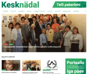 Kesknadal.ee(Kesknädal) Screenshot