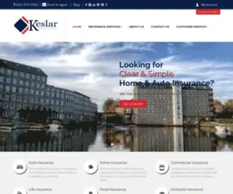 Keslarinsurance.com(Keslar Insurance Agency) Screenshot