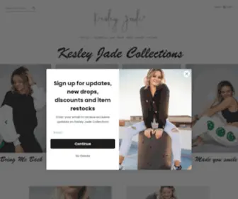 Kesleyjade.com(Kesley Jade Collections) Screenshot