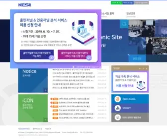 Kesli.or.kr(KESLI시스템) Screenshot