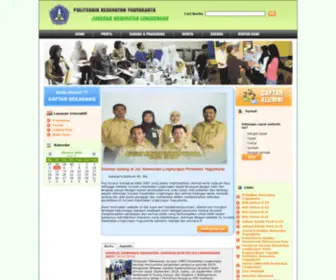 Keslingjogja.net(Poltekkes Yogyakarta Jurusan Kesehatan Lingkungan) Screenshot