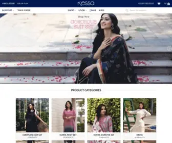 Kessawear.com(Online Shopping For Women) Screenshot