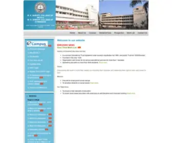 Kessconline.com(K.E.S Shroff College of Arts & Commerce) Screenshot