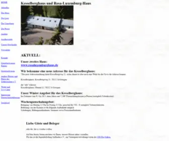 Kesselberghaus.de(Kesselberghaus) Screenshot