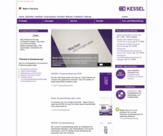 Kessel.de(KESSEL AG) Screenshot