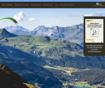 Kessler-Kulm.ch(Davos Hotel) Screenshot