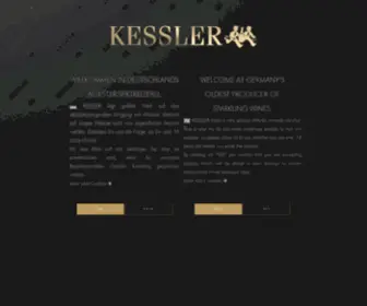 Kessler-Sekt.de(K E S S L E R) Screenshot