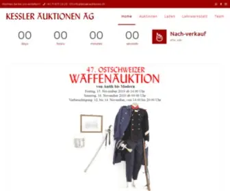 Kesslerauktionen.ch(Kessler Auktionen AG) Screenshot
