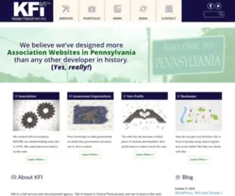 Kesslerfreedman.com(Our approach to web design and development) Screenshot