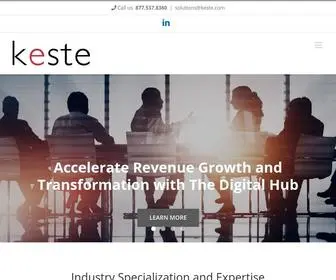 Keste.com(Award-Winning Solutions Software and Development Company) Screenshot
