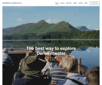 Keswick-Launch.co.uk(Keswick Launch Company) Screenshot