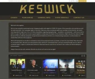 Keswicktheatre.com(Keswick Theatre) Screenshot