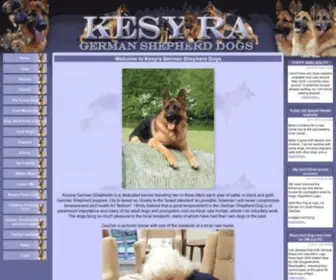 Kesyragsd.co.uk(Kesyra German Shepherds) Screenshot