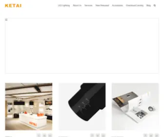 Ketailights.com(Commercial lighting LED Lights manufacturer in China) Screenshot