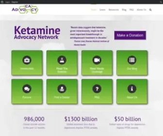 Ketamineadvocacynetwork.org(Ketamine Advocacy Network) Screenshot