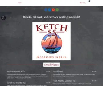 Ketch55.com(Ketch 55 Seafood Grill Avon) Screenshot