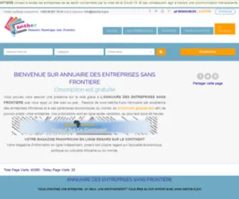 Ketcha-IT.pro(BIENVENUE SUR ANNUAIRE DES ENTREPRISES SANS FRONTIEREL'inscription est gratuite) Screenshot