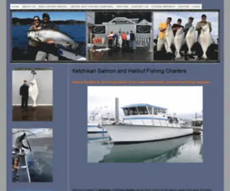 Ketchikan-Fishing.com(Alaska Salmon Fishing and Halibut Fishing Charters) Screenshot