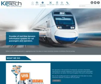 Ketech.com(Communication, information and rail technologies) Screenshot