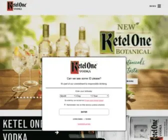 Ketelone.com(Ketel One Vodka) Screenshot